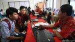 Suasana Hari Terakhir PPDB Online Tingkat SMA di Jakarta