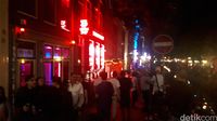 Kawasan Red Light District (Afif Farhan/detikTravel)