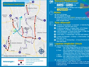 Tidak Ada Tilang di Hari Pertama Uji Coba Ganjil Genap 15 Jam