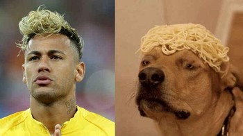 Rambutnya yang tidak biasa dianggap banyak orang seperti mie. Foto: Istimewa