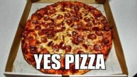 Hihihi, dilamar sama pizza nih. Yes Pizza, I Will Marry You, kata pencinta pizza. Foto: Istimewa