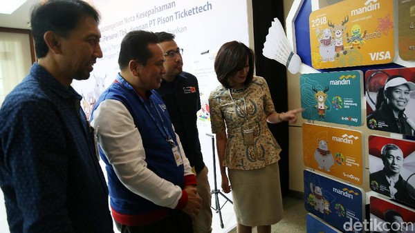 Bank Mandiri Gandeng Kios Tix Jual Tiket Asian Games