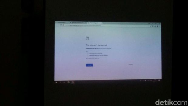 Situs KPU Sempat Error, Real Count Pilbup Garut Terkendala