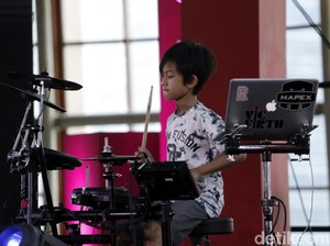 Ferry HK Buka Kumpul ID dan Kenalkan Drummer Cilik Kebanggaan Indonesia