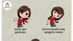 Pacar Kamu Suka Makan? Gombalin Saja Pakai 10 Meme Makanan Ini
