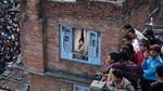 Foto: Tradisi Perang-perangan Saat Tahun Baru di Nepal