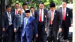 Potret Jokowi dan Mahathir Salat Jumat Bersama di Istana Bogor