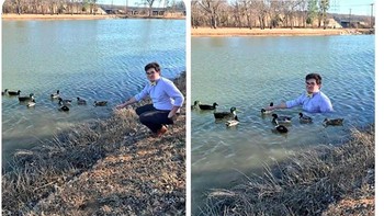 Dapatkah membuat pacarku lebih akran dengan para bebek itu? Foto: Instagram