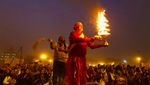 Foto: Festival Sucikan Diri di India 12 Tahun Sekali