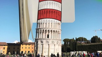 Terkdang Pietro membuat sketsa lucu-lucuan. Foto: instagram.com/citylivesketch