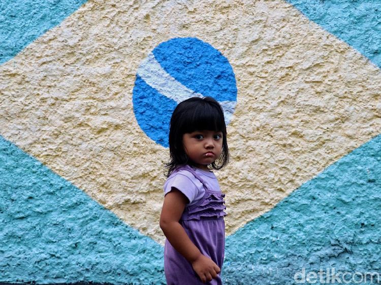 Kerennya Mural Piala Dunia di Cipulir