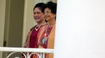 Suasana Hangat Ibu Negara Iriana dan Siti Hasmah