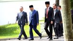 Potret Jokowi dan Mahathir Salat Jumat Bersama di Istana Bogor