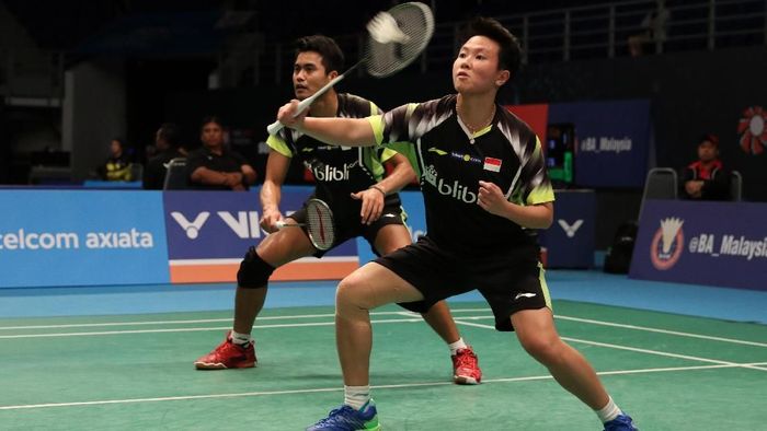 Tontowi Ahmad/Liliyana Natsir tersingkir di perempatfinal Malaysia Terbuka (Foto: Tim Humas Dan Media PP PBSI) Tontowi Ahmad/Liliyana Natsir tersingkir di perempatfinal Malaysia Terbuka (Foto: Tim Humas Dan Media PP PBSI)