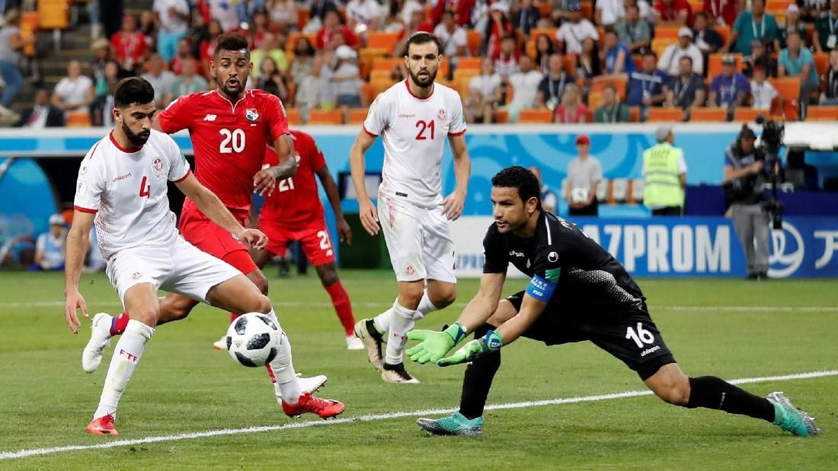 Tunisia akhiri perjalanan di Piala Dunia 2018 dengan kemenangan 2-1 atas Panama. (Foto: Matthew Childs/Reuters)