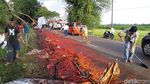 Merahnya Lautan Sambal di Jalanan Jeneponto