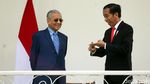 Cerianya Jokowi dan Mahathir Saat Bertemu di Istana Bogor