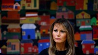 Melania ingin mencari cara untuk membantu anak-anak ini bersatu kembali dengan keluarga mereka secepat mungkin. Leah Millis/Reuters.