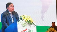 Menteri Perencanaan Pembangunan Nasional/Kepala Bappenas, Prof. Dr. Bambang Brodjonegoro, selaku Ketua Delegasi RI, sedang menyampaikan Statement Indonesia pada Plenary Session 6th Global Environment Facility (GEF) Assembly.
