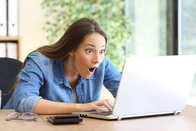 Duh, sepertinya semua hal mudah membuat seorang Carla terkaget-kaget. Foto: Thinkstock