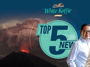 Gunung Agung Hujan Abu hingga Sudrajat Belum Selamati Ridwan Kamil