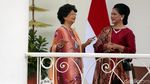 Suasana Hangat Ibu Negara Iriana dan Siti Hasmah