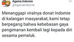 Ini 10 Cuitan Akun Agama Indomie yang Bikin Ngakak