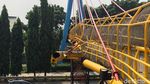Penampakan Terkini JPO Bambu Apus Usai Diseruduk Truk