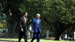 Cerianya Jokowi dan Mahathir Saat Bertemu di Istana Bogor