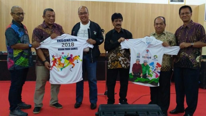 Kemenpora Promosikan Asian Para Games lewat Jelajah Sepeda Nusantara 2018