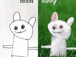 Ketika Gambar Anak Dibuat Nyata Ayahnya Pakai Photoshop