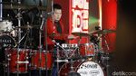 Aksi Singkat Echa Soemantri Main Drum