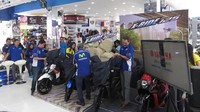 PT Yamaha Indonesia Motor Manufacturing (YIMM) menyadari bahwa ada pergeseran pasar untuk penggunaan sepeda motor. Foto: Ruly Kurniawan