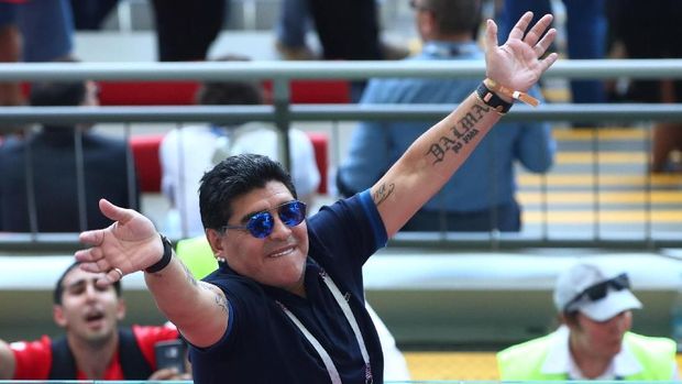 Diego Maradona kerap bermasalah dengan kesehatan.