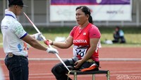 Test Event Asian Para Games 2018 yang dilaksanakan hari ini dikhususkan untuk cabang atletik dimana salah satunya adalah lempar lembing, cabang olahraga yang digeluti oleh Seriwati.