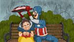 Lucunya Seniman Ini Gambarkan Superhero Saat Sudah Tua