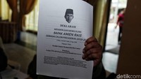 Dalam deklarasi, Ketum Koalisi Ummat Madani Letjen (Purn) Syarwan Hamid menyebut kondisi bangsa sudah di ujung tanduk. (Foto: Pradita Utama)