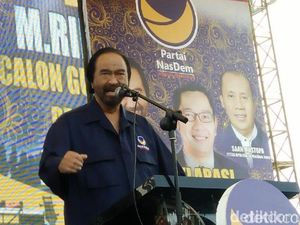 Jokowi Kantongi Nama Cawapres, Surya Paloh: Saya Belum Tahu