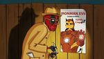 Lucunya Seniman Ini Gambarkan Superhero Saat Sudah Tua