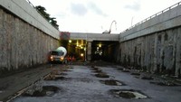 Simpang Tugu Ngurah Rai adalah pertemuan akses Bandara Ngurah Rai, Jalan Toll Bali Mandara, dan akses dari Denpasar menuju Nusa Dua. Foto: Dok. Ditjen Bina Marga Kementerian PUPR