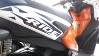 Yamaha memiliki deretan motor yang mengusung mesin 125cc. Pertama ada X-Ride yang dibanderol Rp 17,65 juta. Foto: Ruly Kurniawan