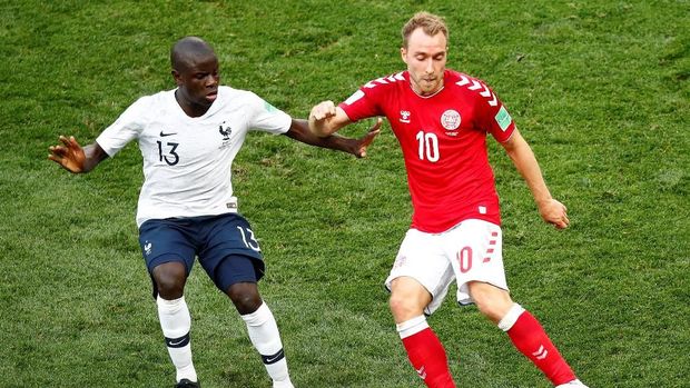 Denmark dan Kroasia baru kali pertama bersua di Piala Dunia. (