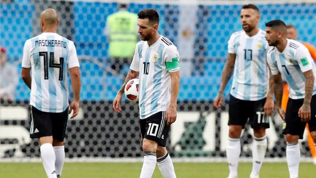 Messi dan timnas Argentina sempat gagal beruji coba dengan Israel jelang Piala Dunia 2018.