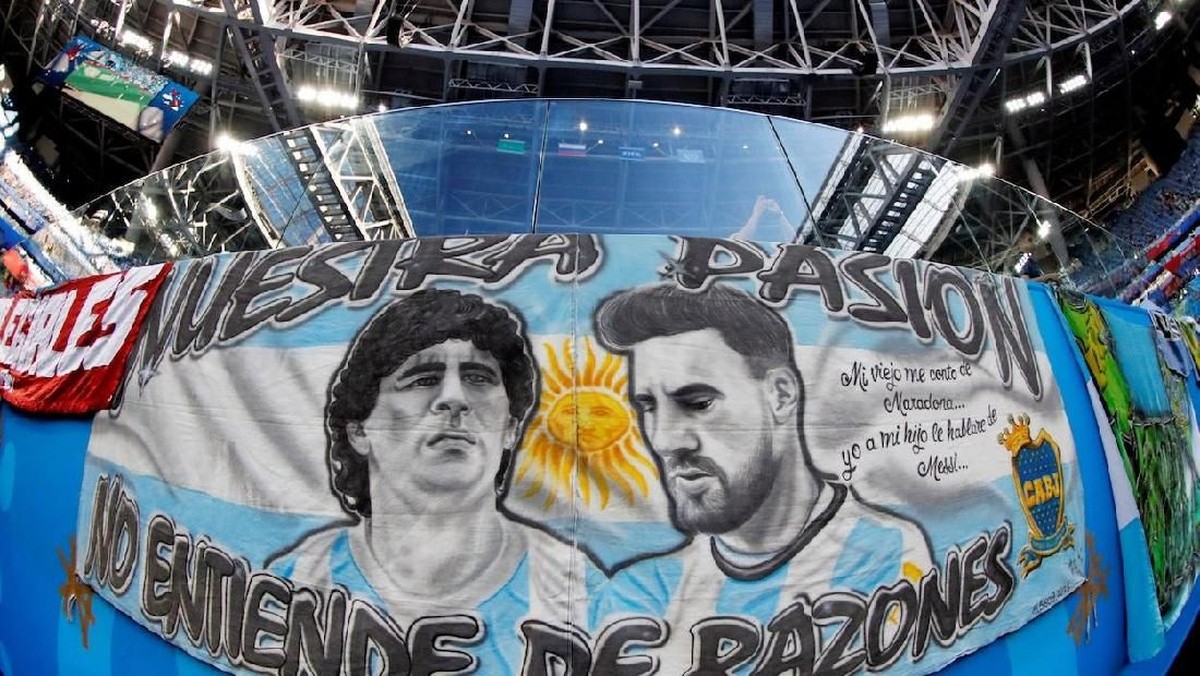 Lionel Messi akan terus dibandingkan dengan Diego Maradona (REUTERS/Jorge Silva)
