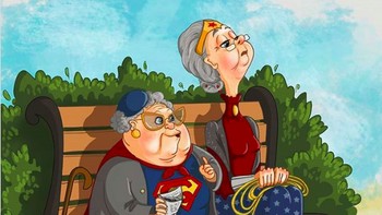 Wonder Woman tetap waspada mengamati sekitarnya. Foto: Instagram @_lesya_guseva_ via Brightside