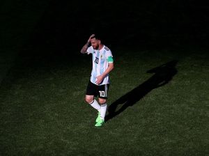 Argentina Tersingkir, Aguero: Messi yang Paling Terluka