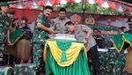 Foto: Keakraban Polri-TNI Rayakan HUT Bhayangkara di Jayapura