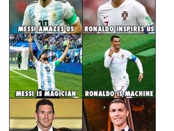 Meme Kocak dan Sedih Ronaldo dan Messi Tersisih