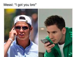 Meme Kocak dan Sedih Ronaldo dan Messi Tersisih