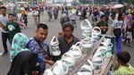 PKL Tumpah Ruah di CFD Sudirman-Thamrin